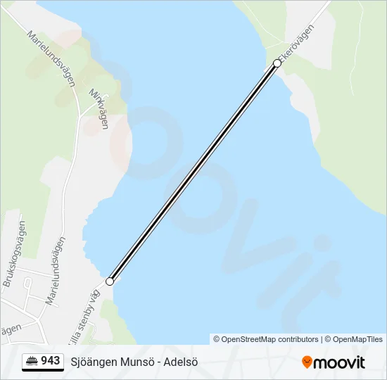 943 Ferry Line Map