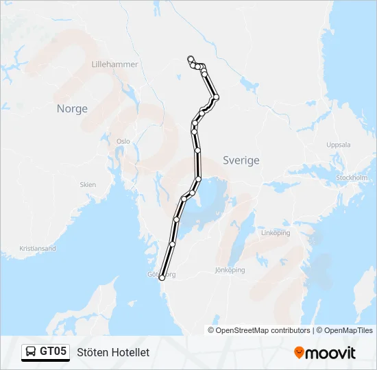 GT05  Line Map