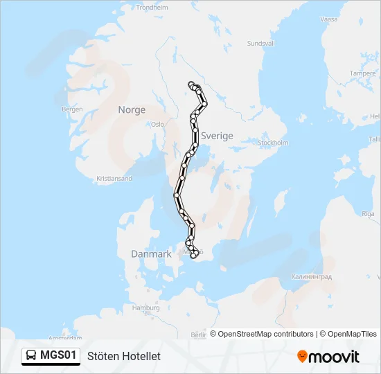MGS01  Line Map