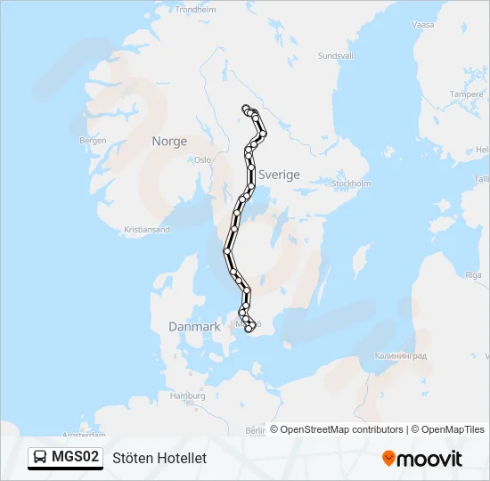 MGS02  Line Map