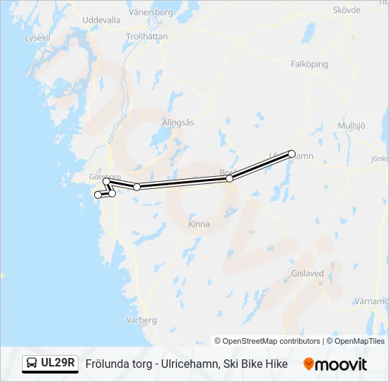 UL29R  Line Map
