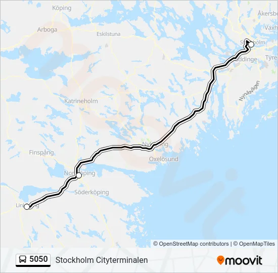 5050  Line Map