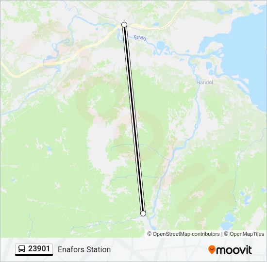 23901 Bus Line Map