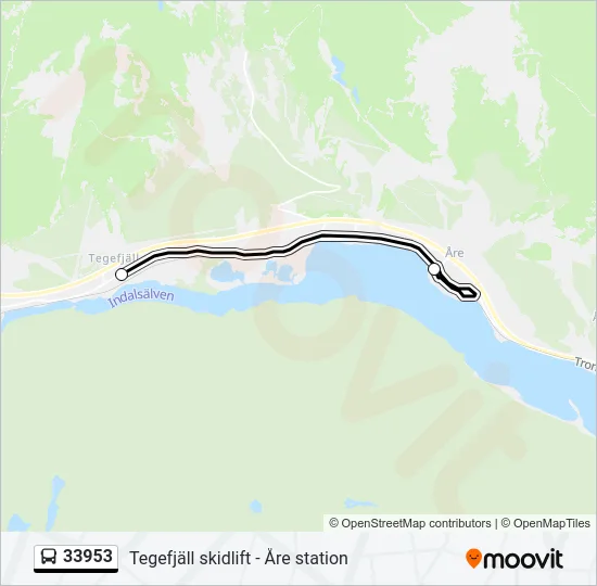 33953 Bus Line Map