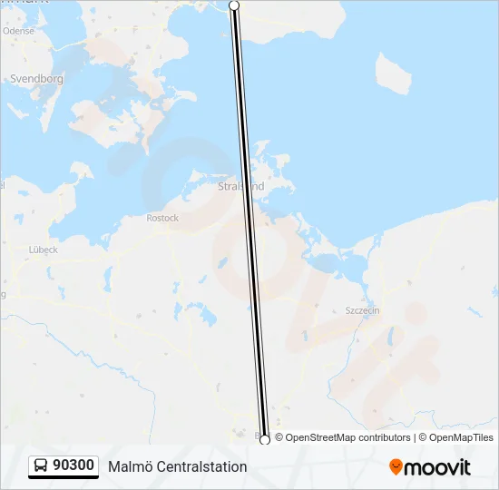 90300 Bus Line Map