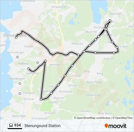 934  Line Map