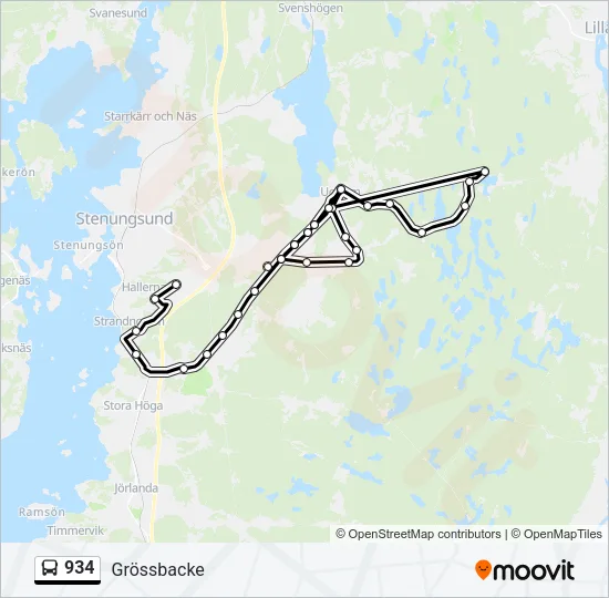 934  Line Map