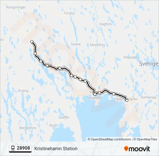 28908 Train Line Map