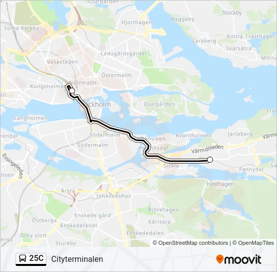 25C  Line Map
