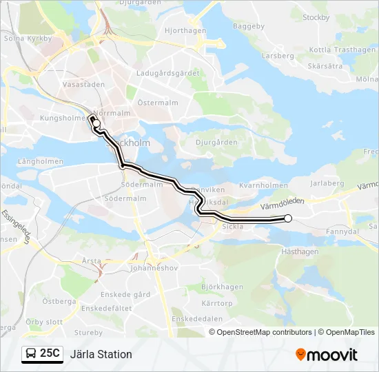 25C  Line Map