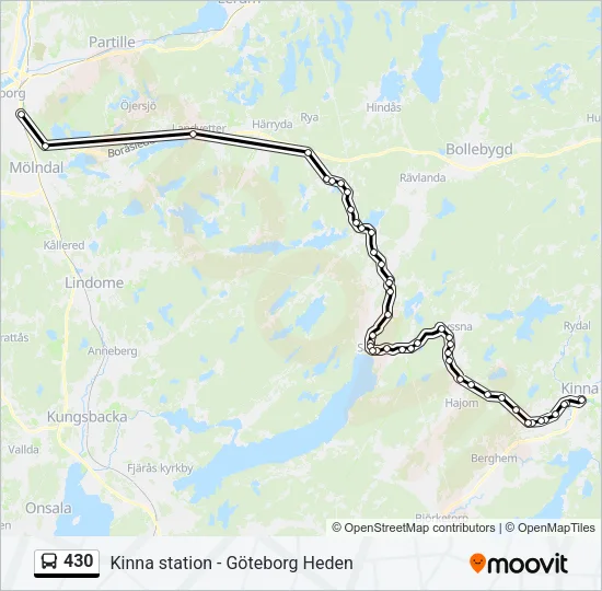 430  Line Map