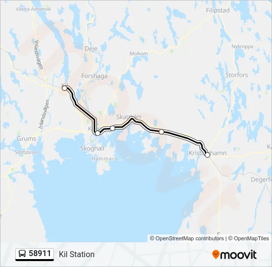 58911  Line Map