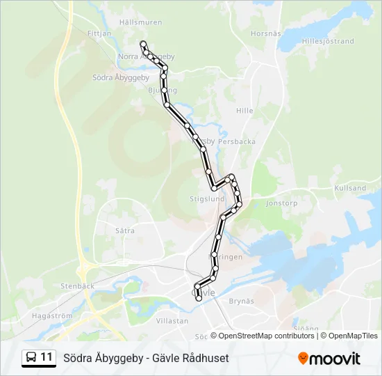 11  Line Map