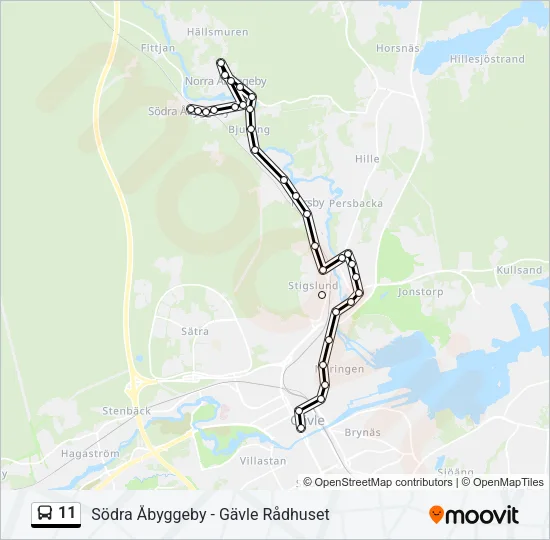 11  Line Map