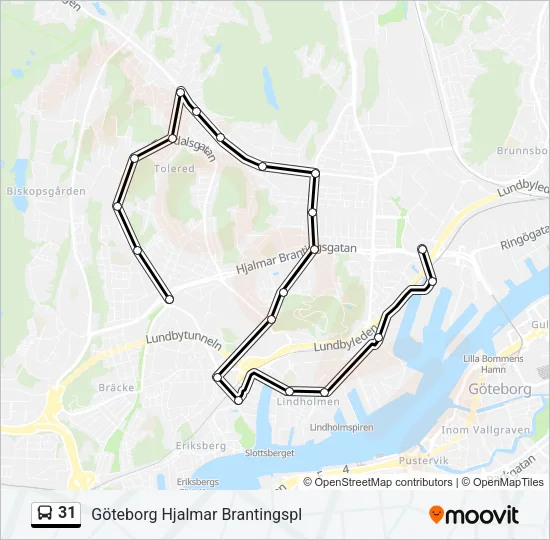 31  Line Map