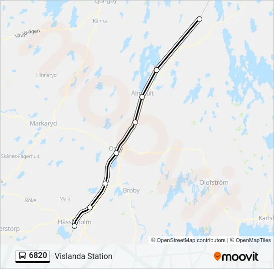 6820  Line Map