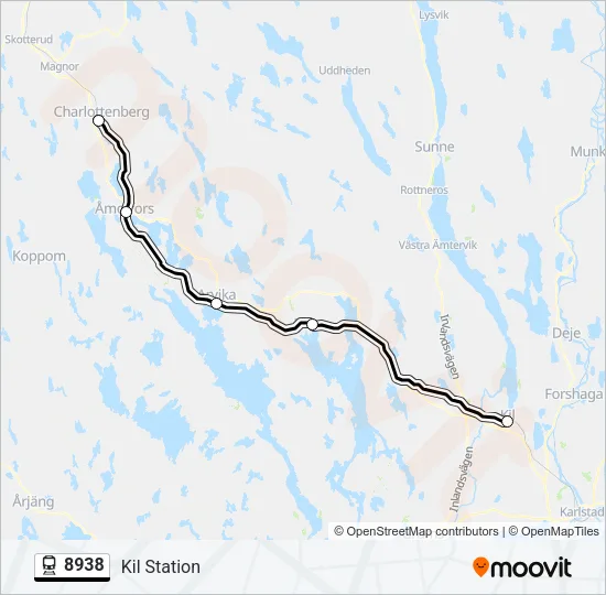 8938  Line Map