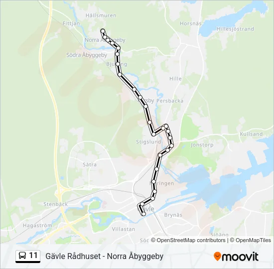 11  Line Map