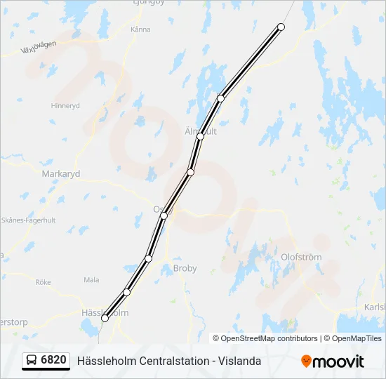 6820  Line Map