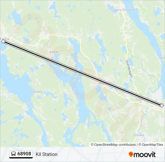 68908 Bus Line Map