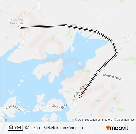 964  Line Map