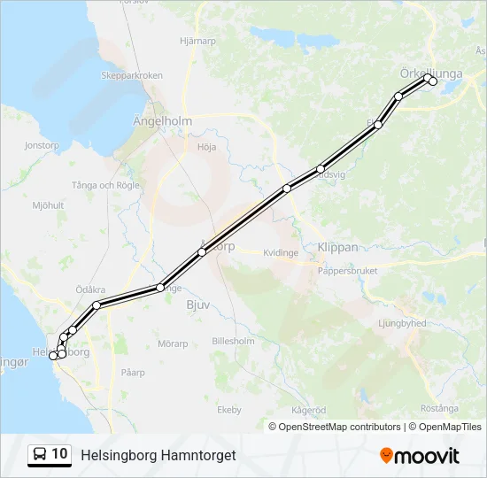 10  Line Map