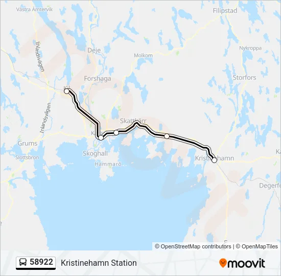 58922  Line Map