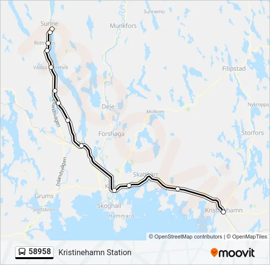 58958  Line Map