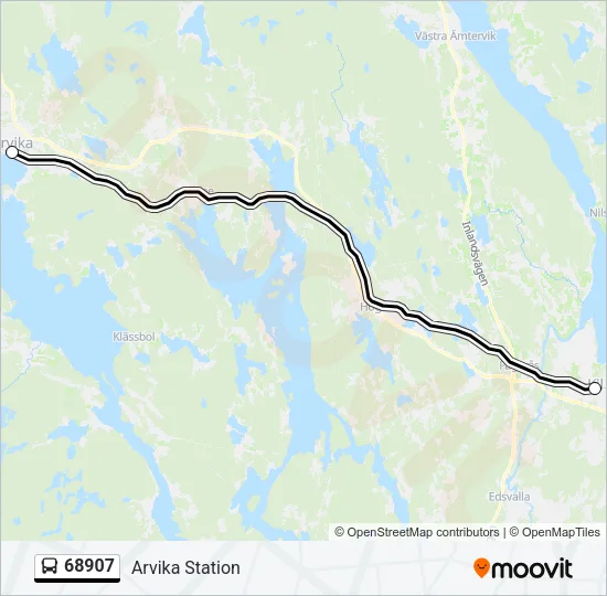 68907 Bus Line Map