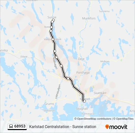 68953  Line Map