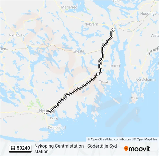50240 Bus Line Map