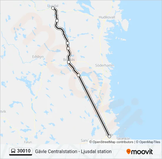 30010  Line Map