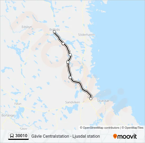 30010  Line Map