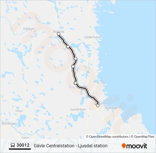30012  Line Map