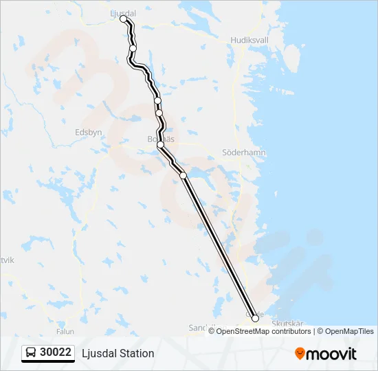 30022  Line Map