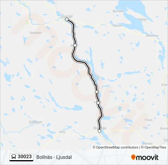 30023  Line Map
