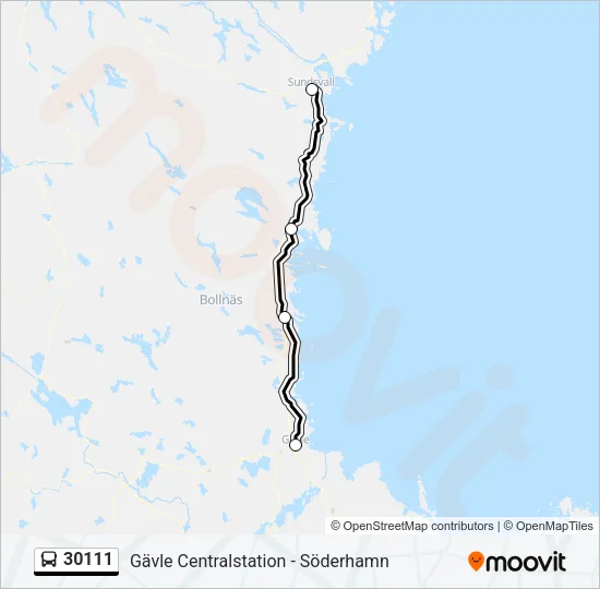 30111  Line Map