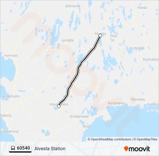 60540  Line Map