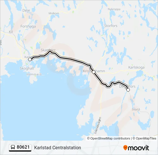 80621  Line Map