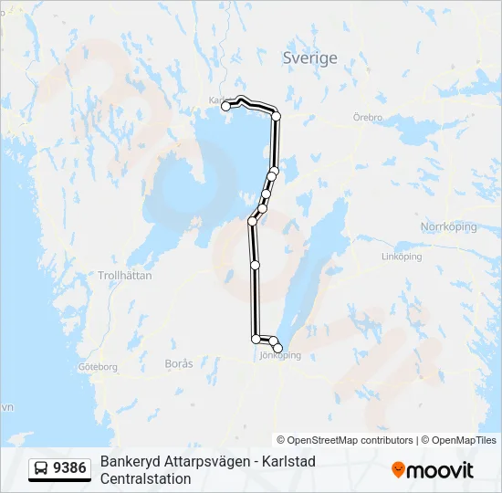 9386  Line Map