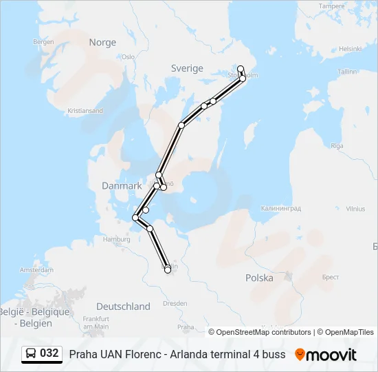 032  Line Map