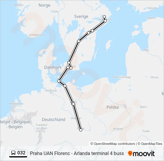 032  Line Map