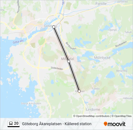 20  Line Map