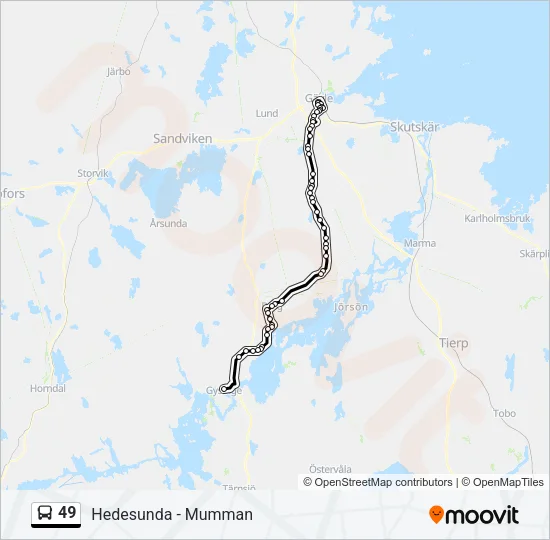 49  Line Map
