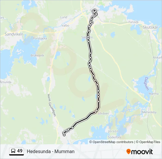 49  Line Map