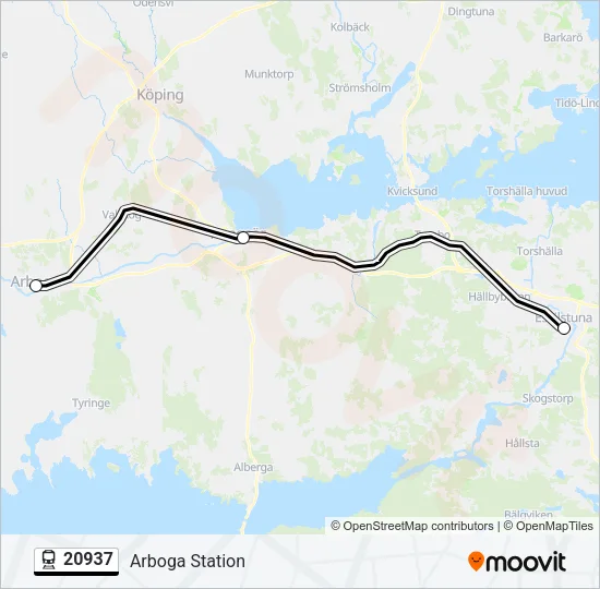 20937  Line Map