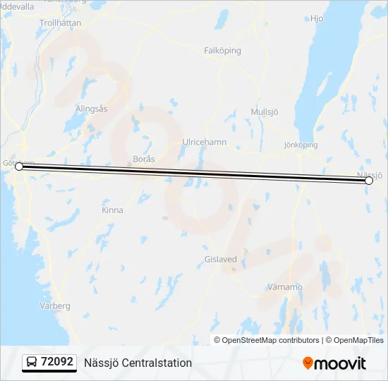 72092  Line Map