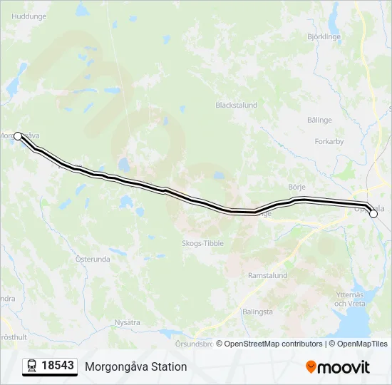 18543 Train Line Map