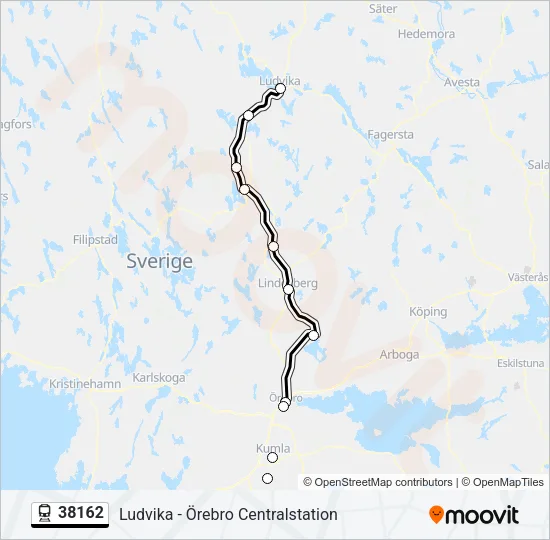 38162 Train Line Map