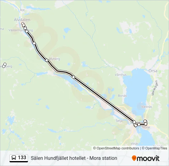 133  Line Map